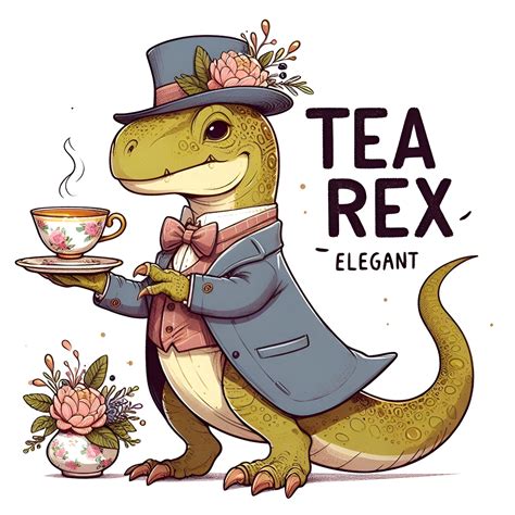 Tea Rex Dinosaur Free Stock Photo - Public Domain Pictures