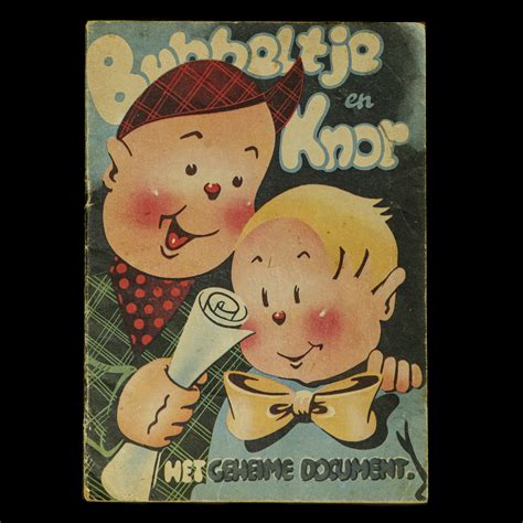 Bubbeltje enKnor – Het Geheime Document ca. 1943 – Dutch World War 2 ...