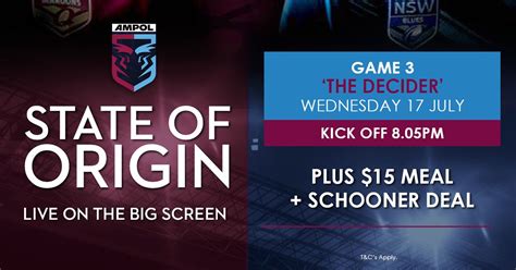 State of Origin Game 3 Live on the Big Screen, Milton Ulladulla ...