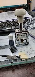 Oddy Automatic 6 Digit Numbering Machine with Digit Pen – for ...