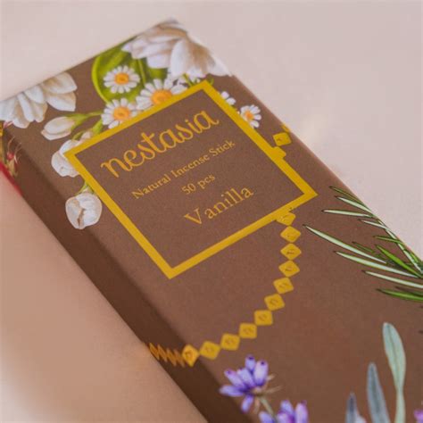 Vanilla Fragrant Incense Sticks Pack Of 50 Online - Premium Devotion ...