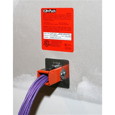 BIM objects - Free download! EZ-Path Series 22 Fire-Rated Cable Pathway ...