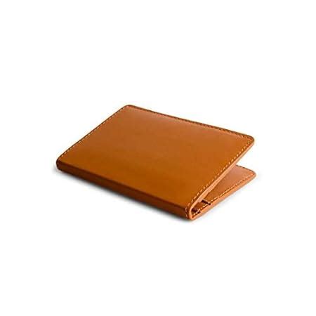 Buy DailyObjects Tan Real Leather Debit/Credit Card Wallet, Colour ...