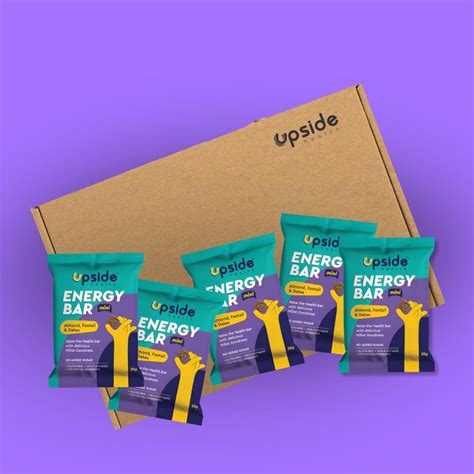 Upside Health Millet Energy Bar Bites (Pack Of 5, 125 Gram) - Almond ...