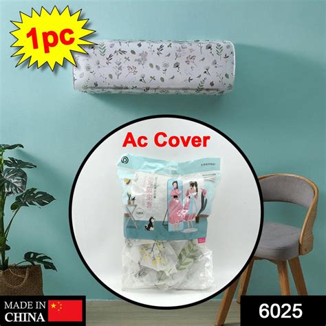 6025 Air Conditioning Dust Cover Waterproof Folding Ac Cover - DeoDap