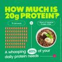 Yogabar High Protein Oats 850g | 20g Protein | Choco Almond Oatmeal ...
