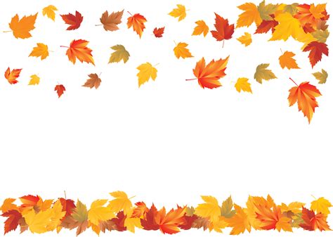 Autumn Leaves Clipart Transparent Background