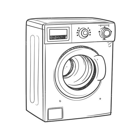 Washing Machine Drawing