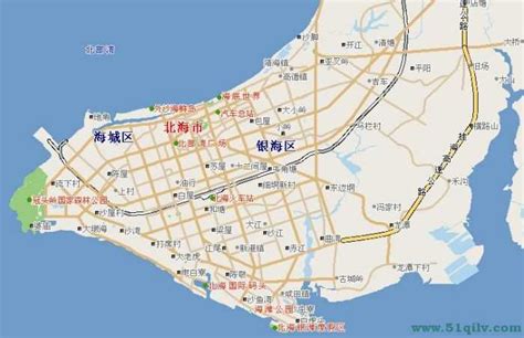 广西北海市的电子地图去哪里下载？我想矢量化其边界-