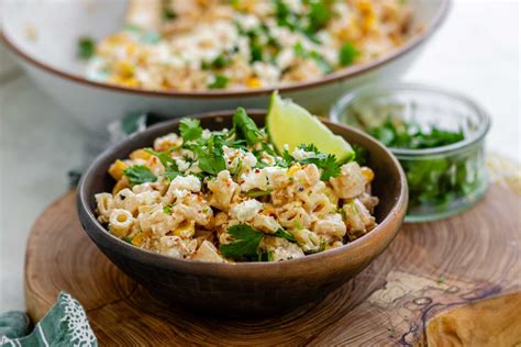 Elote Pasta Salad (Mexican Street Corn Pasta Salad) - Piper Cooks
