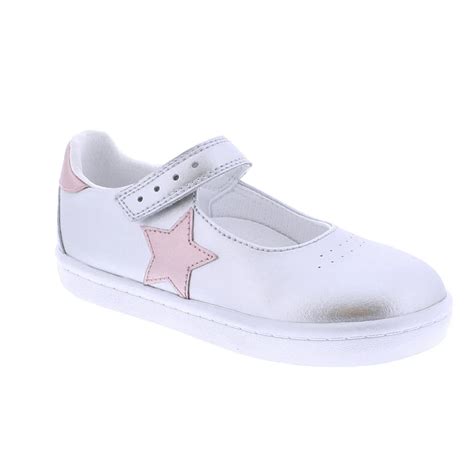 Footmates Stella Silver – kixx-cool shoes for kids