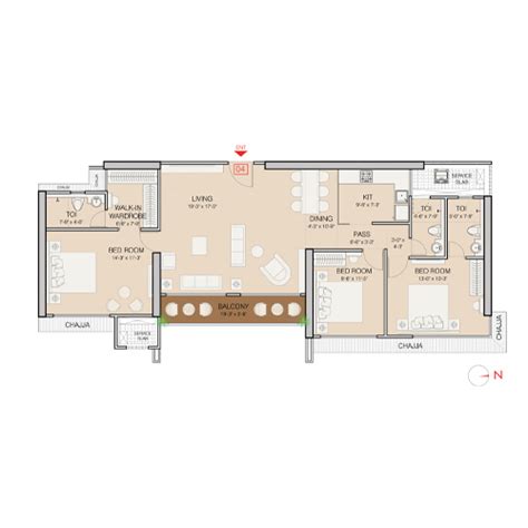 Ruparel Iris Sea View 2 BHK Deck Homes In Matunga West