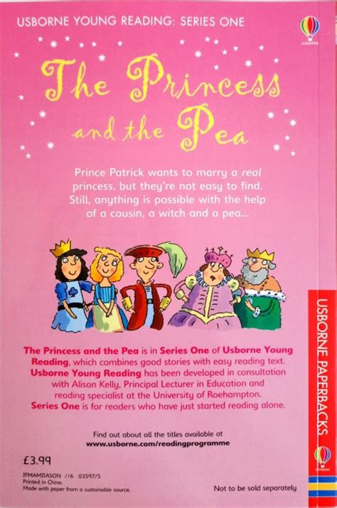 The Princess And The Pea - Usborne Young Reading – Books and You