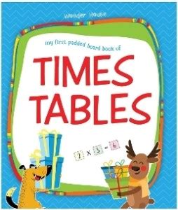 My First Padded Board Books of Times Table - By Miss & Chief: Buy My ...
