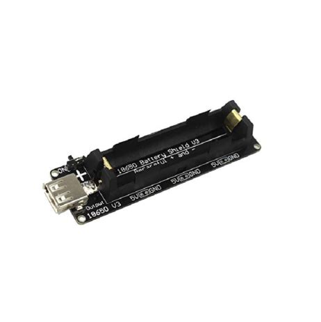 Buy 18650 Battery Shield for RPi & MCUs - SunRobotics