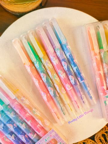 Unicorn Dual Tip Highlighters – Pretty Little Things