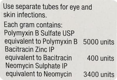 Neosporin Antibiotic Tube Of 10gm Ointment: Uses, Side Effects, Price ...