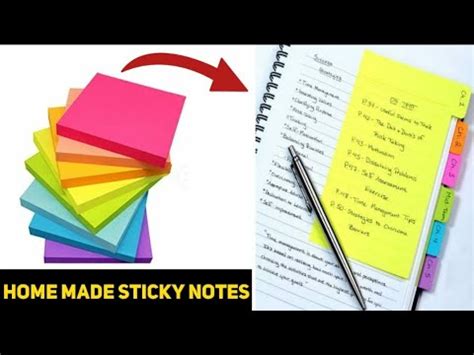 Homemade Sticky Notes 的图像结果