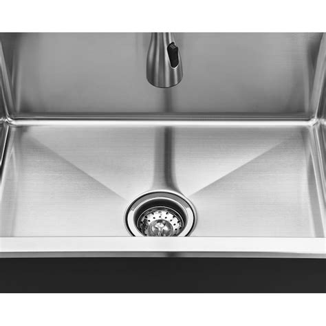 Style Selections 22-in x 25-in 1-Basin Black Freestanding Laundry Sink ...