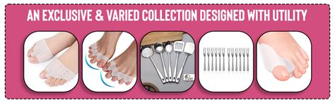 Buy VRT® Silicone Gel Toe Separators, 5 Holes High Elastic Toe ...