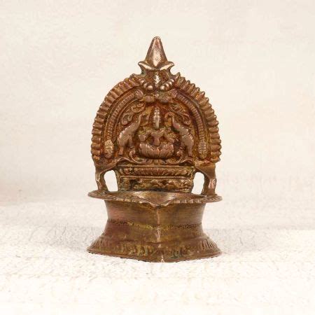 Buy Gajalakshmi Vilakku, Gajalakshmi Brass Diyas and Bronze Oil Lamps ...