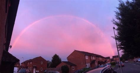 Rare Pink Rainbow In Skies Over England Left People With All Kinds Of ...