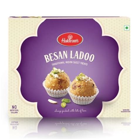 Haldiram's Besan Ladoo 400g | Authentic Laddu Taste | Made with Premium ...