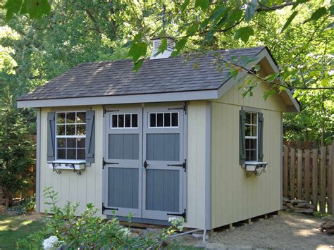 EZ-fit Heritage 12X16 Wood Shed Kit [12X16EZKITHE] | Free Shipping