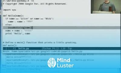 Image result for Google Python Class