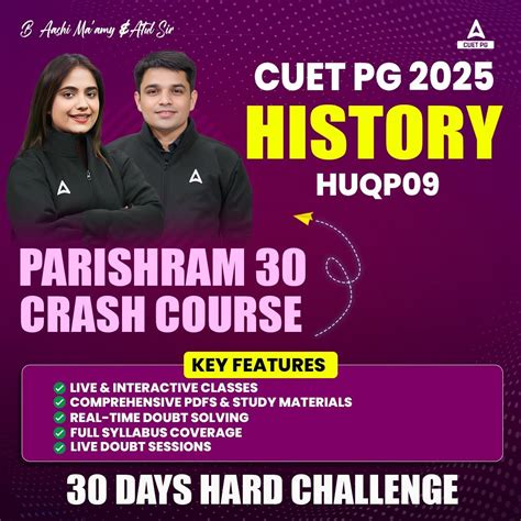 CUET PG History Syllabus 2025, Download MA History Syllabus PDF ...