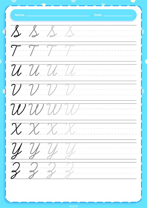 Cursive Uppercase A