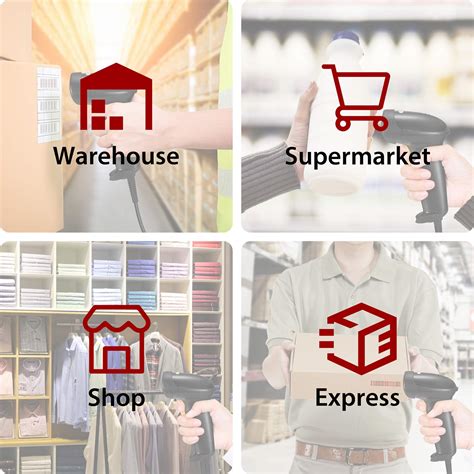 Barcode Scanner, Wired Handheld Bar Code Scanner with Adjustable Stand ...