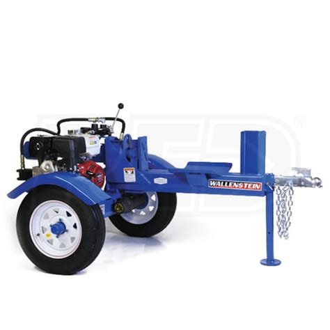 Wallenstein 25-Ton Horizontal Gas Log Splitter (24-Inch Stroke ...