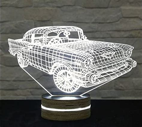 Buy Apna Photo® 20-22 cm Wooden Base Personalised Customised CAR 3D ...