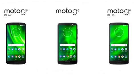 Moto G6, Moto G6 Plus, Moto G6 Play With 18:9 Displays Launched ...