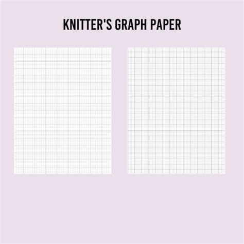 Knitters Graph Paper 的图像结果