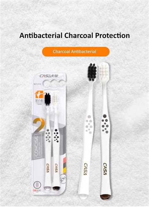 Ultra Soft Bristles - Antibacterial Sensitive Toothbrush with Deep ...