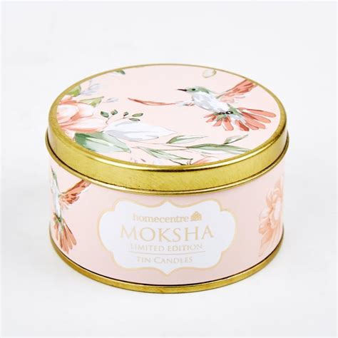 Buy Moksha Set of 3 Red Currant Scented Tin Candles - 70gm from Home ...