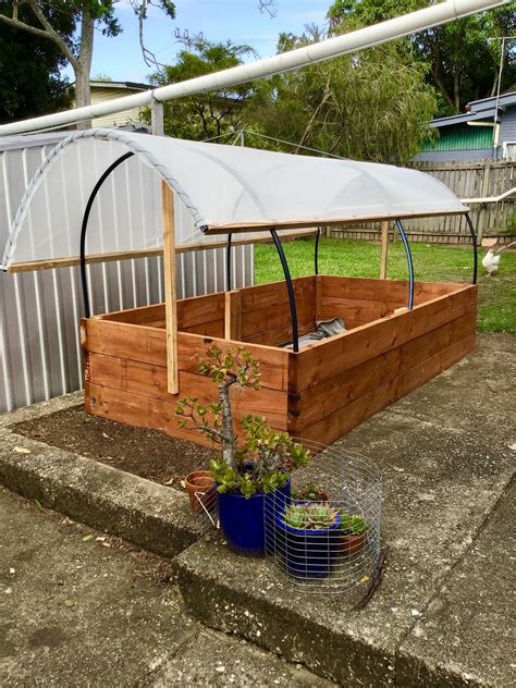 Covered Raised Garden Beds
