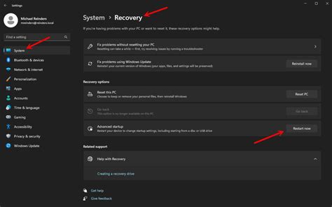 Image result for Windows Recovery Options
