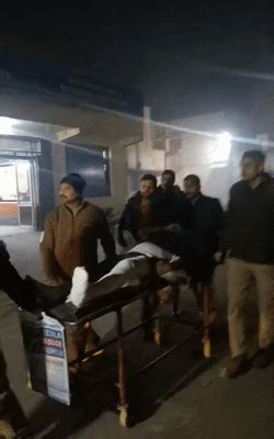 Car hits two Inspectors and home guard in Kanpur One SI Thrown 10 Feet ...