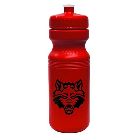 NCAA Arkansas State Red Wolves Opaque Squeeze Water Bottle, 24-Ounce ...