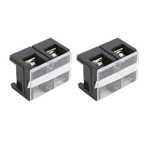 Terminal Block, 60A 600V 2 Pcs Heavy Current Terminal Block User ...