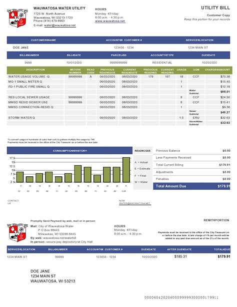 40 Editable Utility Bill Templates (FREE Downloads)