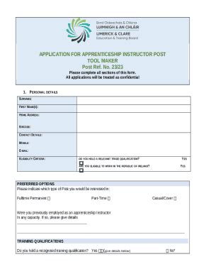 Youth Apprenticeship Instructor Manual.pdf Doc Template | pdfFiller