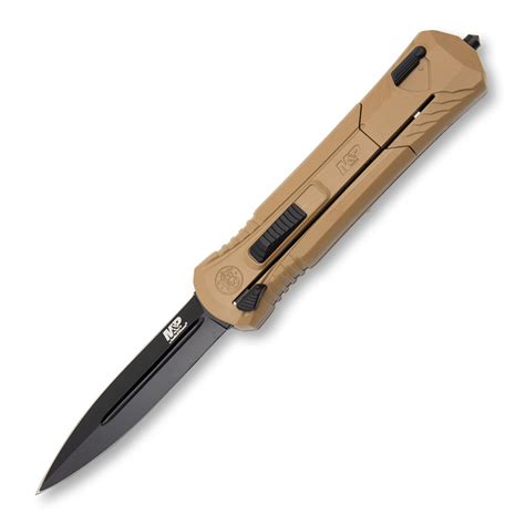 Smith & Wesson MP OTF FDE 3.5in Dual Edge Spear Point 1084315 - Smoky ...