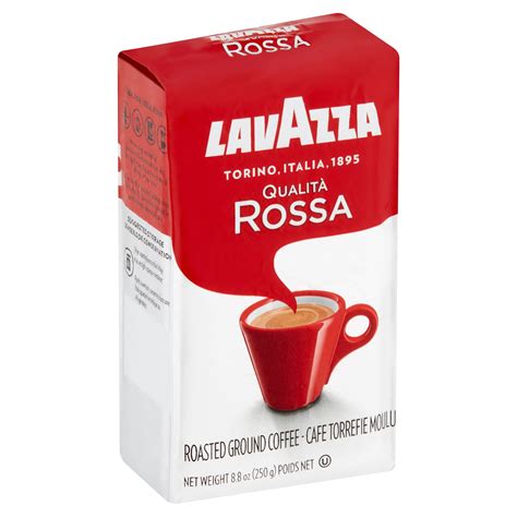 Lavazza Qualità Rossa Roasted Ground Coffee, 8.8 oz - Walmart.com ...