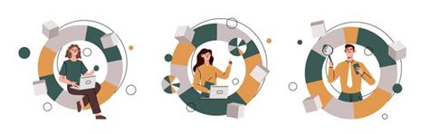 Data gathering concept | Premium Vector