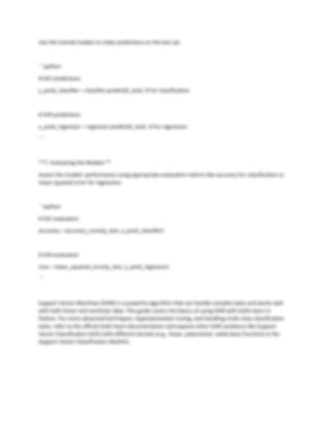 Image result for Python SVM Example