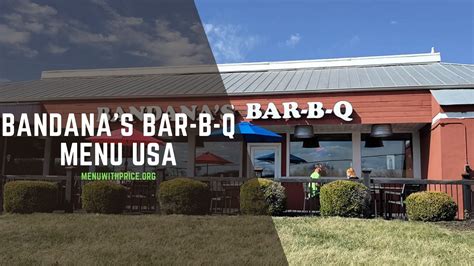 Bandana's Bar-B-Q Menu With Prices 2025 USA (UPDATED) - Menu with Prices